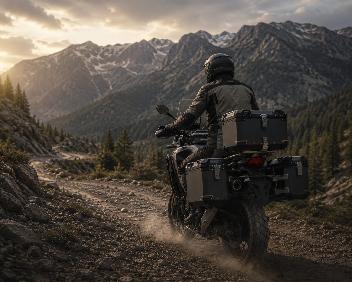 TR500 Motorcycle Panniers